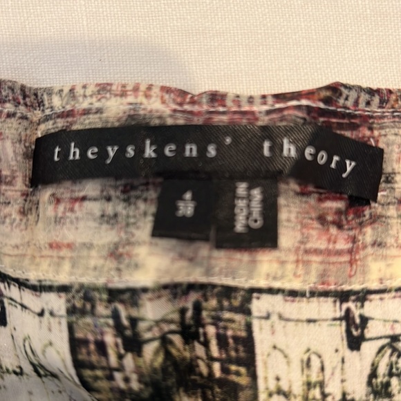 Theyskens’ theory pleated mini skirt. - Picture 2 of 2